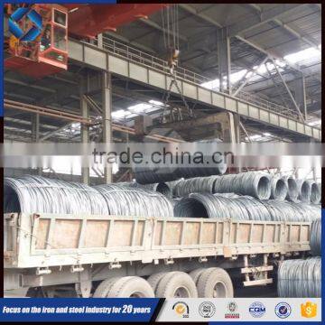 Wire rod hot rolling mill