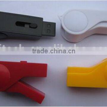 8GB plastic whistle shaped USB flash drive gift 100% real capacity usb flash disk memory USB 2.0 USB 3.0