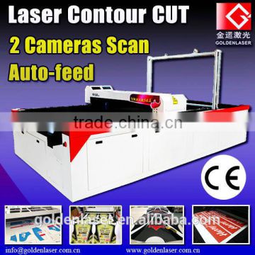 printed fabric cutting machine for sportswear cycling apparel