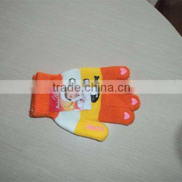 Knitted Magic Glove Acrylic Magic Gloves Plain Magic Gloves