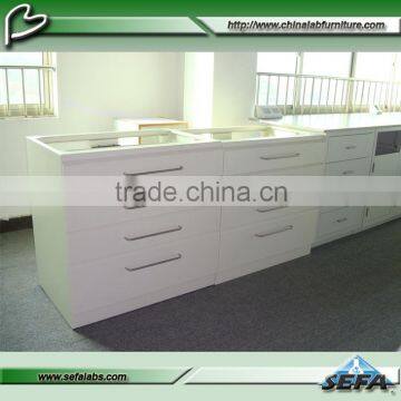 China Supplier Lab Floor Mounted Steel Furniture Work Bench with Good Quality