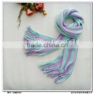 Wholesale High Quality Warp Knitting Scarf Js345 photo-2