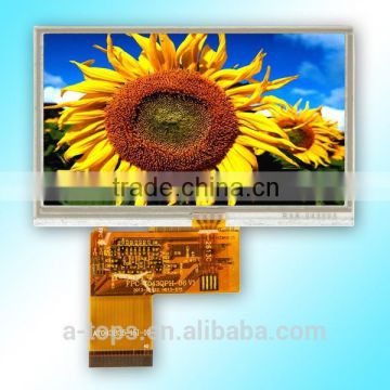 Handle smart device 4.3"TFT LCD with 480*272,brightness 250cd/m2