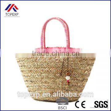 Wholesale Straw Bags Decorate Straw Bag Beach Bag photo-5