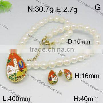 Hot Sales Products With Houses and Churches Images Gold Plated Jewelry in Honduras photo-2