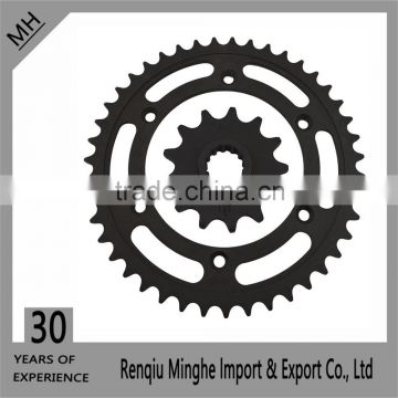 black color OEM quality motorcycle sprocket DR250 43T for 520 chain drive