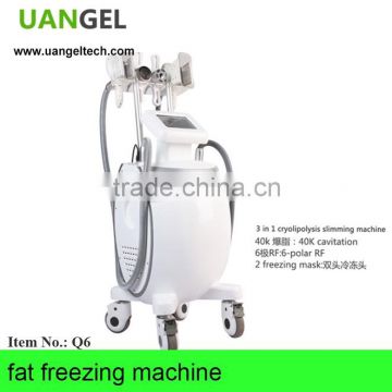 New products 2016 4 in 1 fat freezing machine beauty equipment