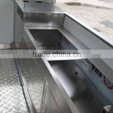 2016 Shanghai JX-FS220R Factory Directly Sell Metal Grocery Cart Trailer Low Price photo-5