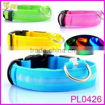 Light-Up LED Dog Safety Collars. Multiple Sizes Available from Flashlight LED Safety Super Bright