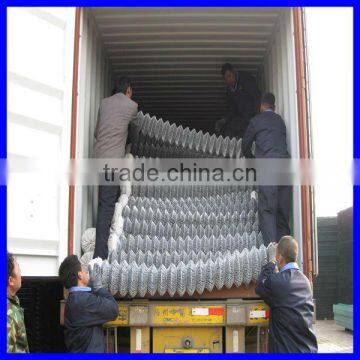 Hot Dipped Galvanized 11 Gauge Wire Chain Link Fence photo-5