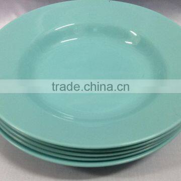 9" Round Plastic Dinner Shallow Plate photo-4