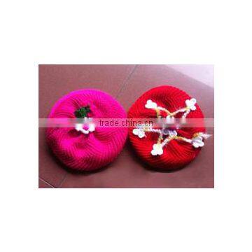 Beautiful Wool hat, wool felt floppy kid hat,100% wool wear for little girls top head