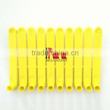 Sheep Ear Tag 74*8 mm Yellow One Piece Ear Tag photo-3