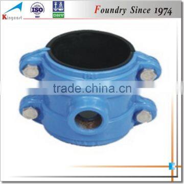 Hot selling best price high quality cast iron pipe tapping saddle casting