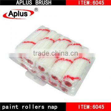 4" x 10pcs rag rollers for painting