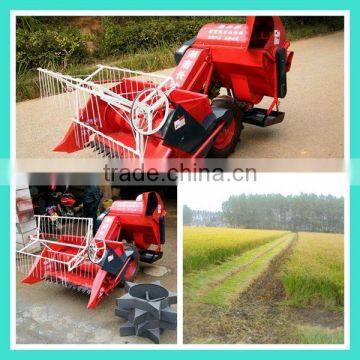 Best selling new small mini rice wheat combine harvester, paddy combine harvester with best quality