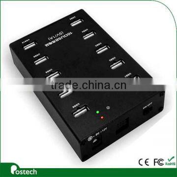 DC5*10V 1*10A universal usb charger for mobile phone mp3 mp4 camera scanner