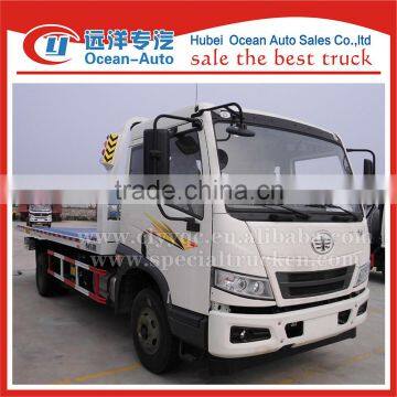 FAW 4X2 One Tow Two 4Ton Tow Truck Wrecker photo-2