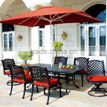 Outdoor Furniture General Use and No Folded cast aluminum outdoor leisure furniture