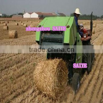 round hay baling machine