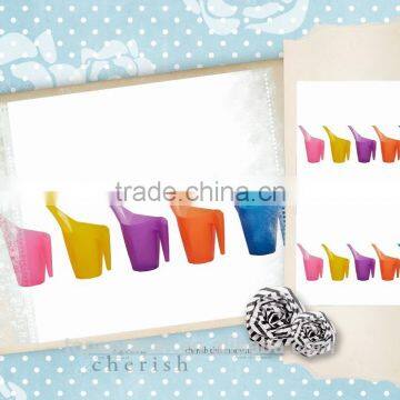 colorful beautiful watering can