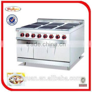 Stainless Steel Electric Range With 4-Burner and Oven for Restaurant Use(EH-887B) photo-3
