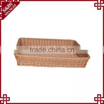 Supermarket Plastic Rattan Woven Banneton Proofing Basket Under Shelf photo-4