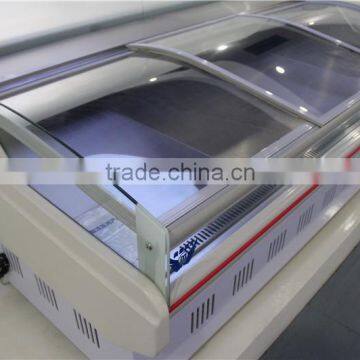 Little Vertical Display-seriesFreezer Showcase /island Type Freezer /Transparent Refrigerator photo-3