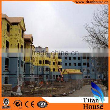 Anti-seismic Muti-storey China Supplier Low Cost Light Gauge Steel Framing Prefab Building Houses for Nepal