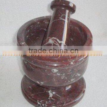 MARBLE MORTAR AND PESTLE HANDICRAFTS photo-4
