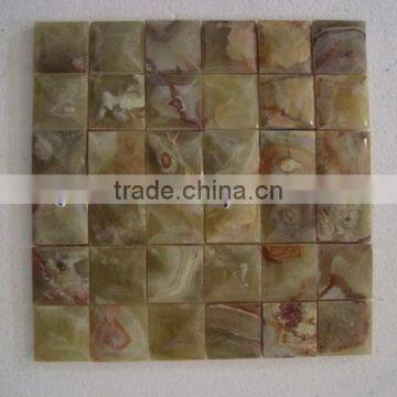 Factory Price MULTI GREEN ONYX MOSAIC TILES COLLECTIONS photo-6