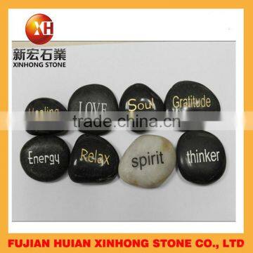 Decorative River Stone,memorial Stone Imprinted Words photo-6