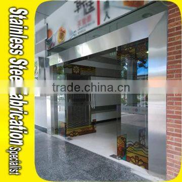 SS304 Customed Size Stainless Steel Profile Inox Door photo-2