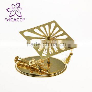 24K Gold Plated Graduation Cap for Gifts photo-5