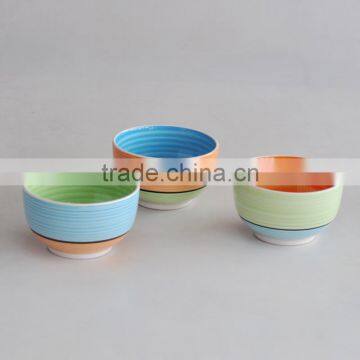 5.5inch Bowl, Stoneware With Handpainting photo-2