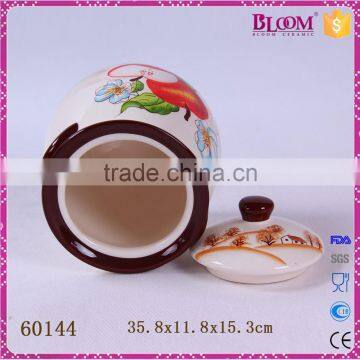 High Quality Ceramic Canister Tea Coffee Sugar Set photo-5
