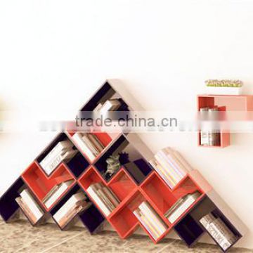 decorative wooden wall cube shelves design decoration wall aquarium