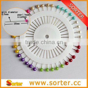 Wholesale Glass Pearl Head Quilting Pins,Round Shape Ball Pearl Head Pins photo-2