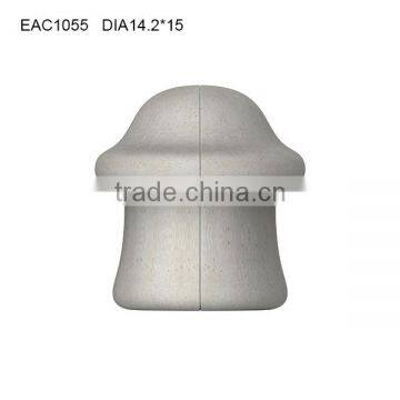 Home Deco Concrete Decorative Book Holder , Mushroom Bookends , Handcrafted Sculptures photo-2