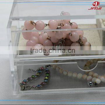Custom Clear Acrylic Jewelry Box Making Supplies photo-6