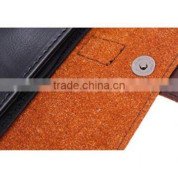 PU Leather Clutch Wallets Purse Handbag With Wristbelt photo-6