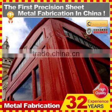 Antique Red Public Telephone Booth for Sale photo-5