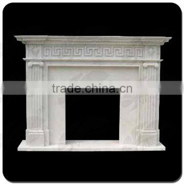 Popular Design Fireplace With Marble Surround With 15 Years Factory photo-2