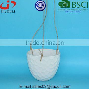 BSCI Audit Factory Sky planter hanging flower pot for home and garden decorations