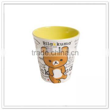 Wholesale Market New Household Drinkware Melamine Colorful Strips Printing Hard Plastic Reusable Plastic Tumbler photo-3