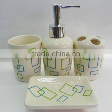 Wholesale Yellow Bathroom Accessories Set photo-2