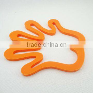 silicone mat in hand shape | silicone hot pot mats | silicone mat