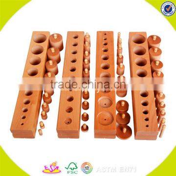 2017 New Design Toddlers Geometry Blocks Wooden Montessori Toys for 2 Year Old W12F009 photo-5