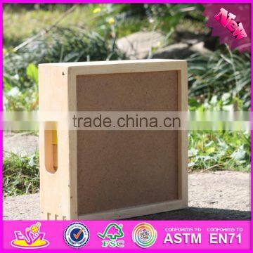 2017 New Design 18 Pieces Funny Blocks Wooden Building Toys for Boys W13A116 photo-5