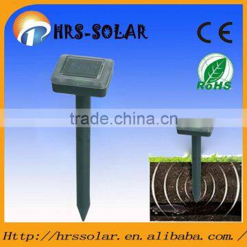 Advanced solar powered Transonic Mole Chasser Solar Sonic Rodent/Mole/Mice Repeller solar mole repeller